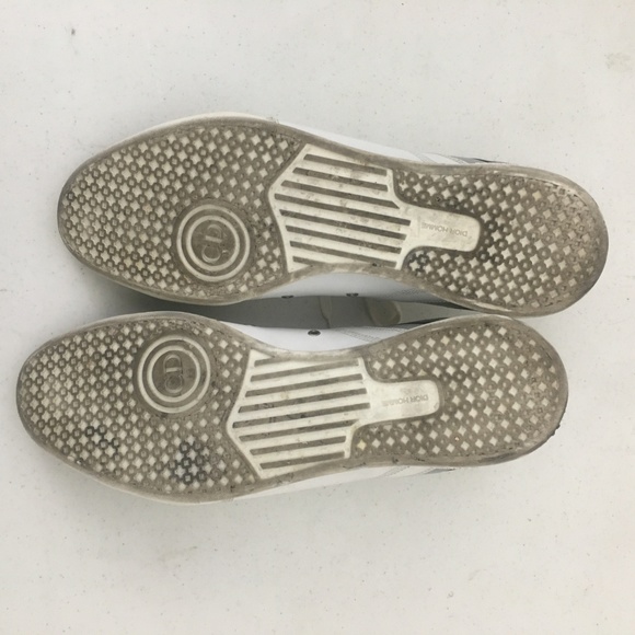 Dior Homme Mens Leather Sneakers Shoes Rare 45 - Picture 7 of 8